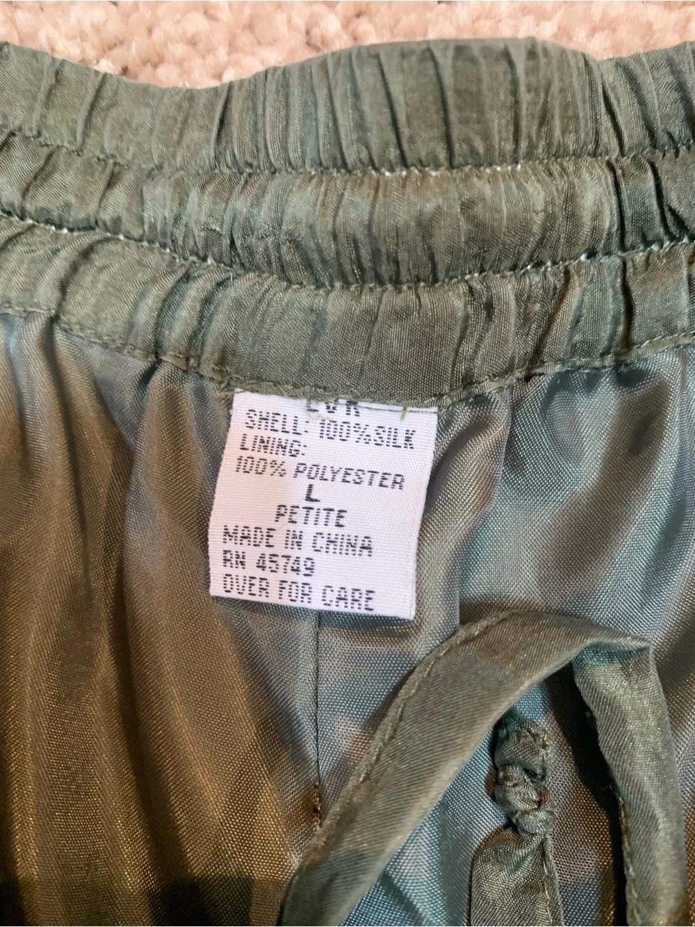 Vintage/Y2K Silk windbreaker set. Size L
